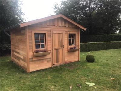 Klassieke tuinhuizen Paneelbouw Canadees cederhout kopen